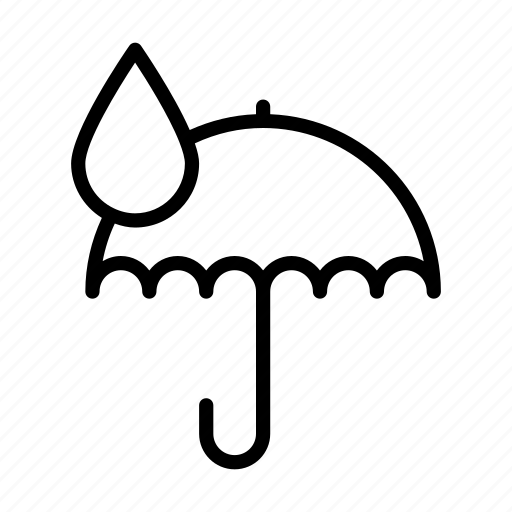 Rain, rainy, seasons, umbrella, wet icon - Download on Iconfinder