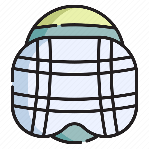 Winter, sport, hockey, helmet, mask, protection, goalkeeper icon - Download on Iconfinder