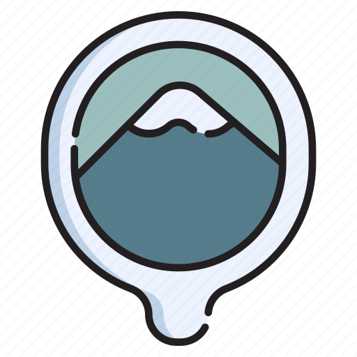 Winter, placeholder, pin, navigation, location, gps, pointer icon - Download on Iconfinder