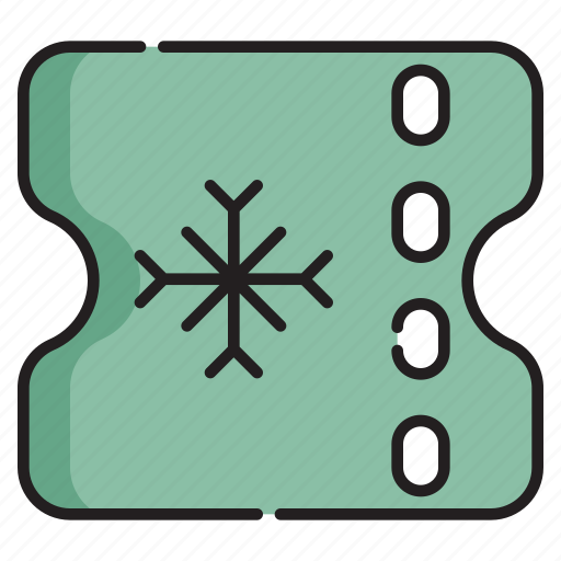 Winter, sport, ticket, card, event, coupon, gift icon - Download on Iconfinder