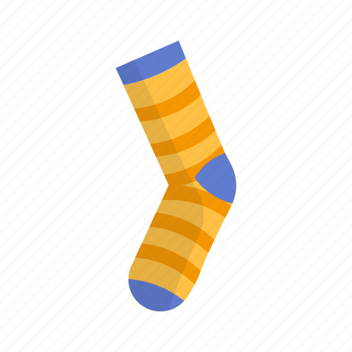 Socks, flat, icon, fashion, warm, clothes, beauty icon - Download on Iconfinder