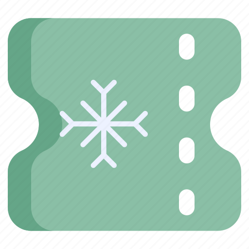 Winter, ticket, holiday, card, invitation, event, coupon icon - Download on Iconfinder