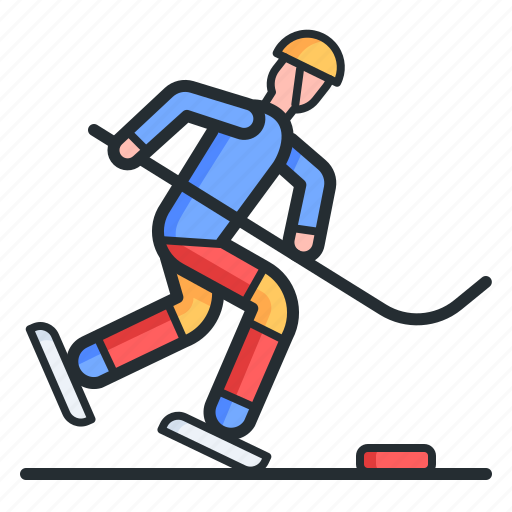 Puck, stick, skate, ice hockey icon - Download on Iconfinder
