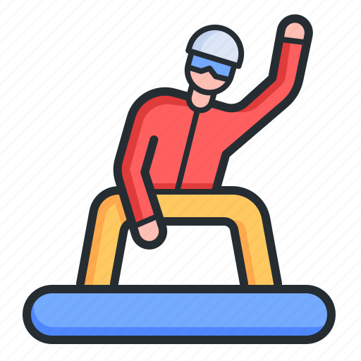 Snowboarding, fun, winter, entertainment icon - Download on Iconfinder