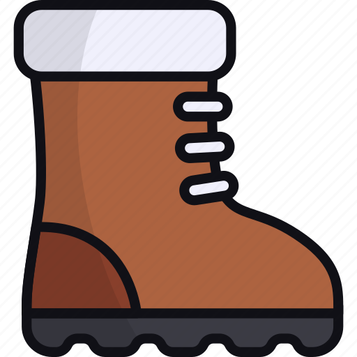 Winter boot, footwear, winter season, winter shoe, outdoor, snow boot icon - Download on Iconfinder