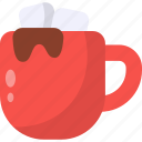 hot chocolate, hot drink, mug, marshmallows, cocoa, hot beverage