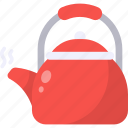 kettle, kitchenware, boiling, hot water, tea pot, kitchen appliance, hot drink
