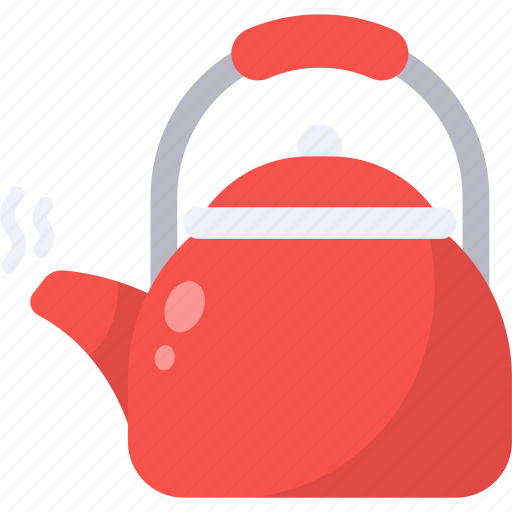 Kettle, kitchenware, boiling, hot water, tea pot, kitchen appliance, hot drink icon - Download on Iconfinder