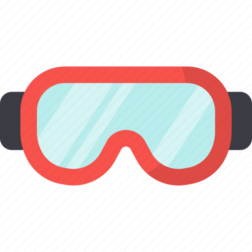 Ski goggle, winter sport, ski gear, eye protection, eyewear, outdoor icon - Download on Iconfinder