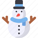 snowman, snow, winter holiday, winter season, decor, snowy