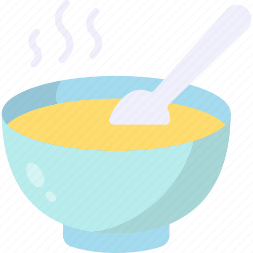 Soup, meal, bowl, hot food, gastronomy, dinner icon - Download on Iconfinder
