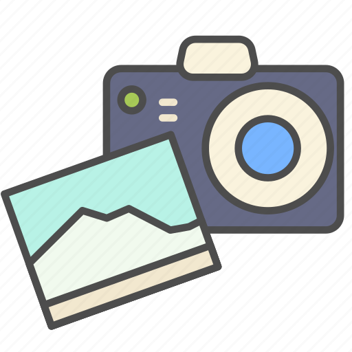Winter, camera, image, mount, landscape icon - Download on Iconfinder