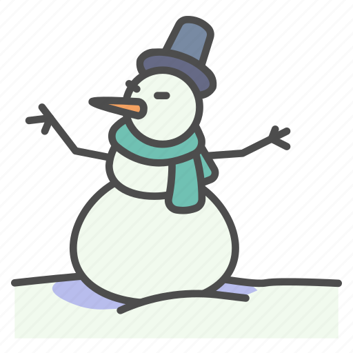 Winter, snowman, snow, olaf icon - Download on Iconfinder