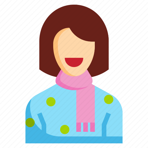 Women, winter, avatar, person, people icon - Download on Iconfinder