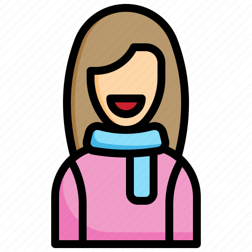 Women, winter, avatar, person, people icon - Download on Iconfinder