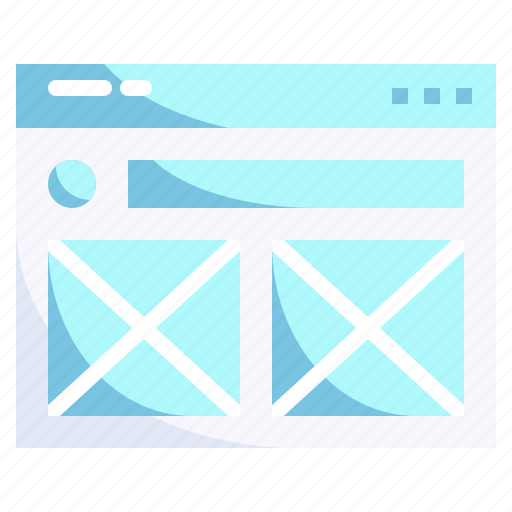 Web, wireframe, layout, tiles, dashboard icon - Download on Iconfinder