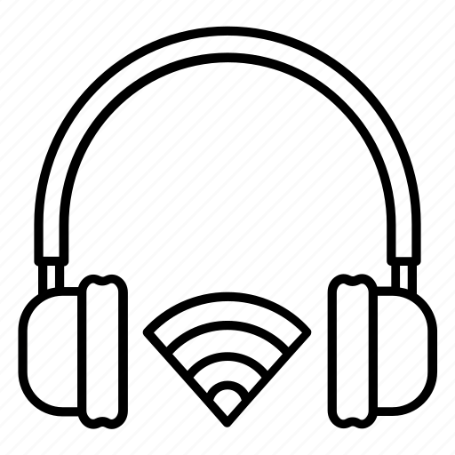 Wireless, device, headphone, headset, wifi icon - Download on Iconfinder