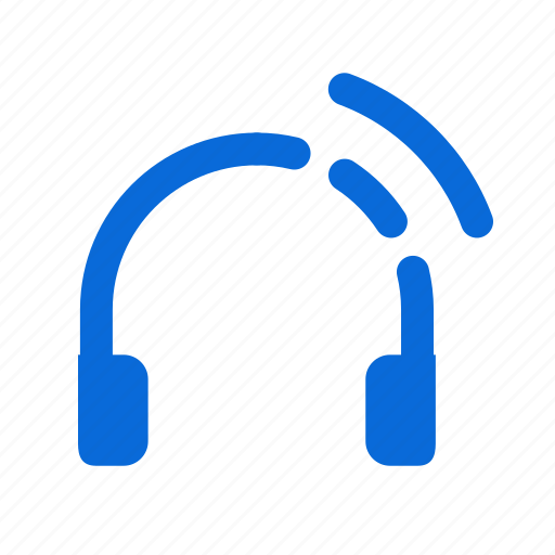 Headphone, headset, wireless, device icon - Download on Iconfinder