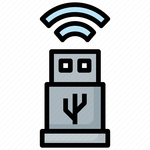Electronics, usb, wifi, wireless icon - Download on Iconfinder