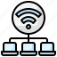 communication, computer, connection, laptop, transfer, wifi 