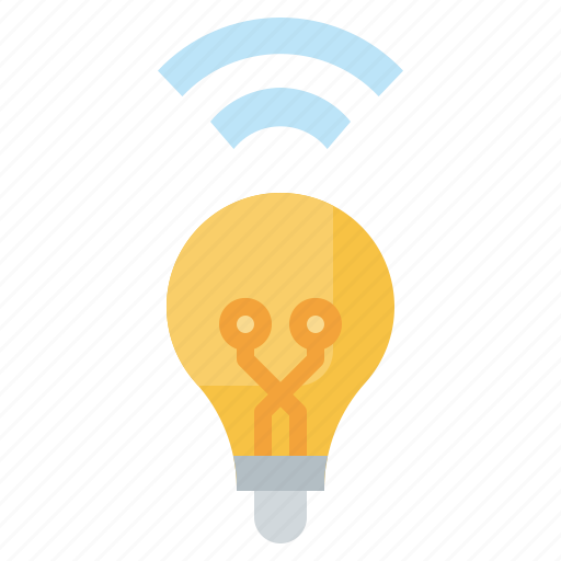 Bulb, light, smart, technology, wifi icon - Download on Iconfinder