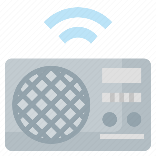 Electronics, music, radio, sound, wireless icon - Download on Iconfinder