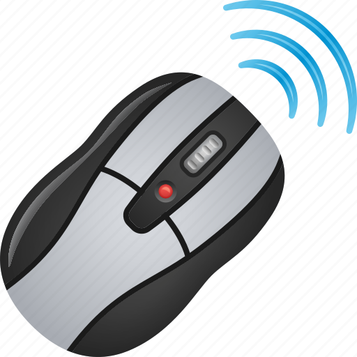Computer mouse, mouse, signal, technology, wireless icon - Download on Iconfinder