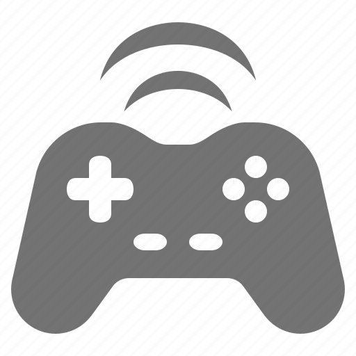 Controller, game, gamepad, input, joystick, wifi, wireless icon - Download on Iconfinder