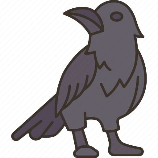 Crow, raven, wings, animal, horror icon - Download on Iconfinder