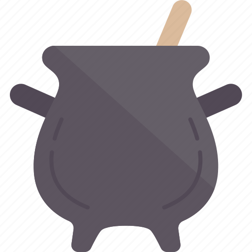 Cauldron, pot, iron, witchcraft, boiler icon - Download on Iconfinder