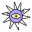 magic eye, witch eye, evil eye, wizard eye, magic vision 