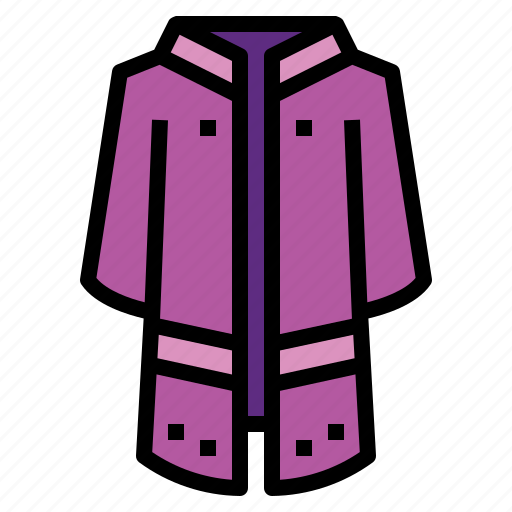 Coat, fashion, clothes, overcoat icon - Download on Iconfinder