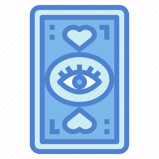 Card, magical, eye, heart icon - Download on Iconfinder