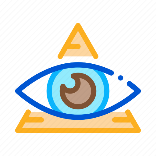 Equipment, eye, hat, magic, seeing, wand, wizard icon - Download on Iconfinder