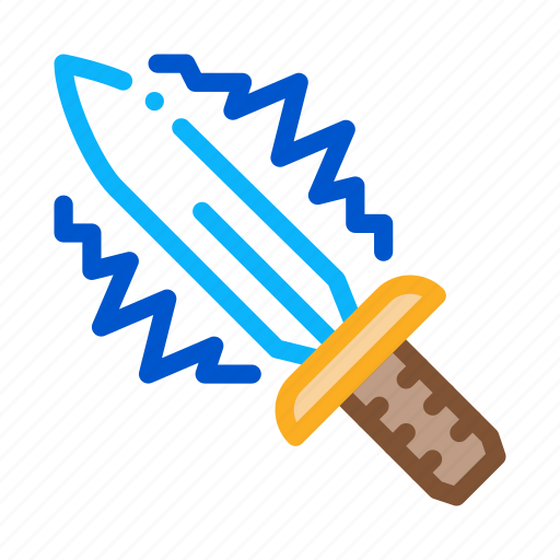 Equipment, knife, magic, seeing, sparkle, sword, wizard icon - Download on Iconfinder
