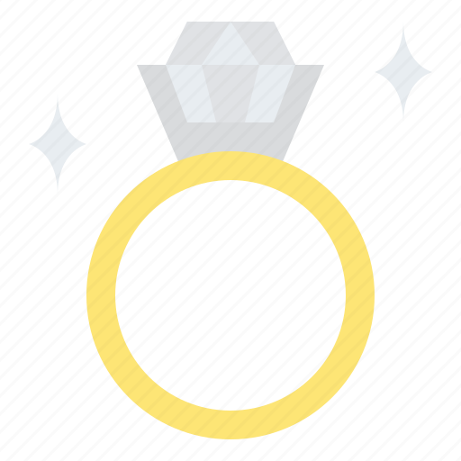 Diamond, ring, jewelry, accessories, fashion icon - Download on Iconfinder