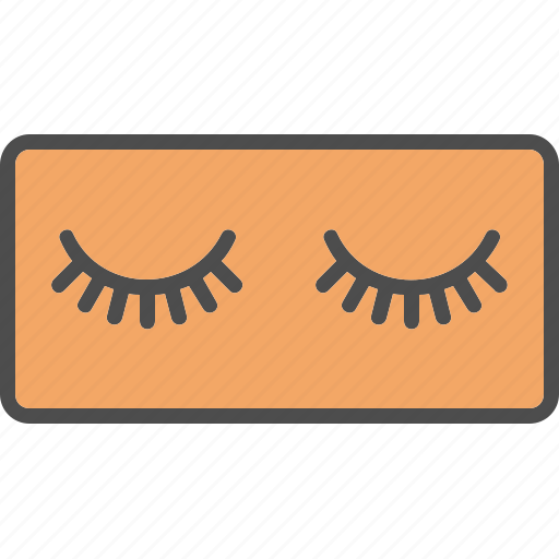 Closed, eye, eyelashes, eyes, original icon - Download on Iconfinder