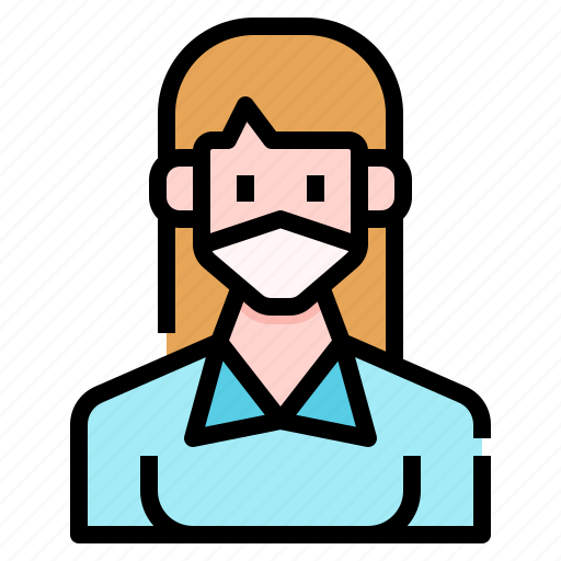 Avatar, mask, officer, people, user, woman icon - Download on Iconfinder