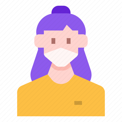 Avatar, girl, mask, people, user, woman icon - Download on Iconfinder