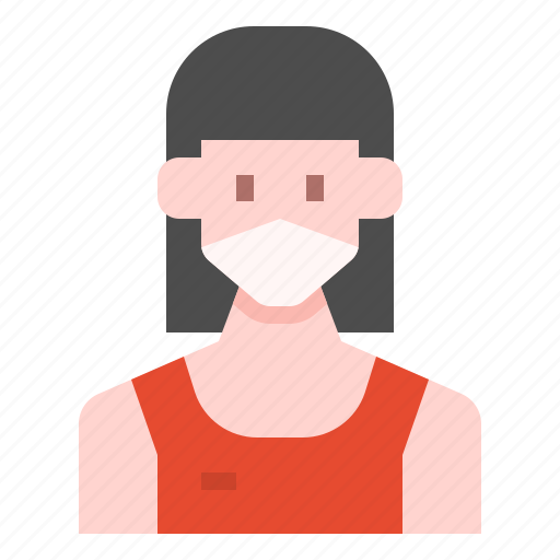 Avatar, girl, mask, people, sports, user, woman icon - Download on Iconfinder