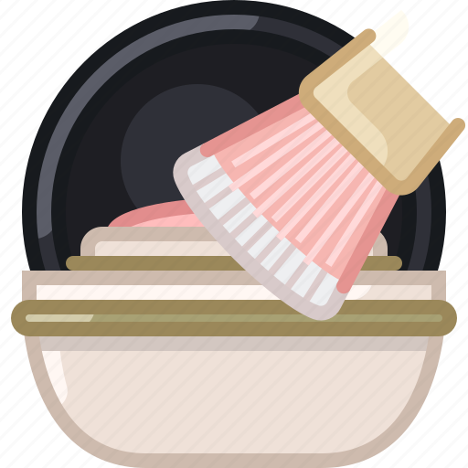 Beautification, beauty, brush, makeup, powder, woman icon - Download on Iconfinder