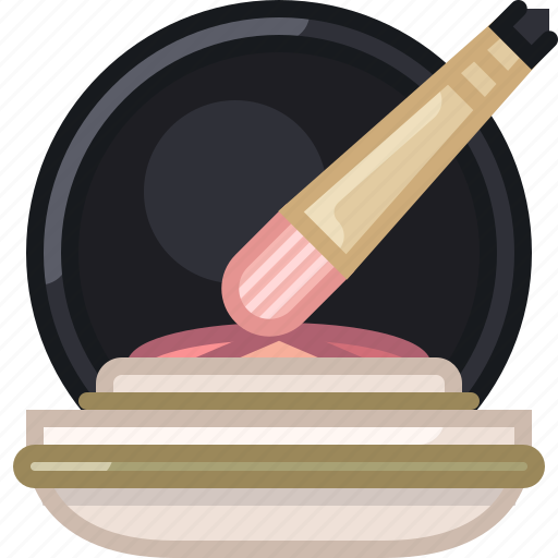 Beautification, beauty, brush, eyeshadow, makeup, woman icon - Download on Iconfinder