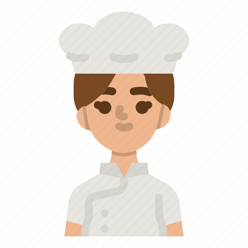 Baker, woman, cook, chef, cake icon - Download on Iconfinder