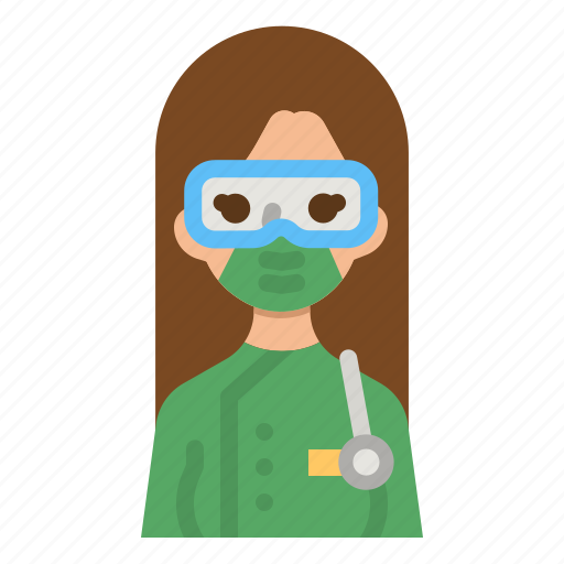 Dentist, dental, care, dentistry, woman icon - Download on Iconfinder