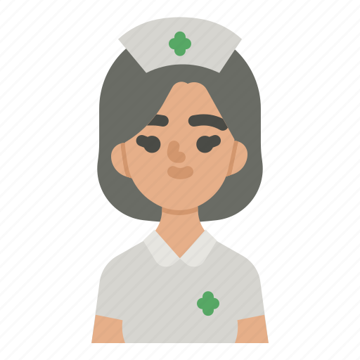 Nurse, occupation, professions, jobs, woman icon - Download on Iconfinder
