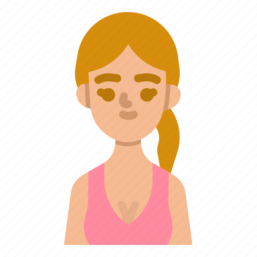 Trainer, fitness, jobs, excercise, female icon - Download on Iconfinder