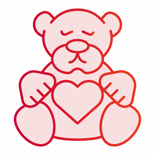 Bear, teddy, toy, animal, art, child, cute icon - Download on Iconfinder