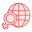 earth, female, gender, girl, globe, international, woman, celebration, world
