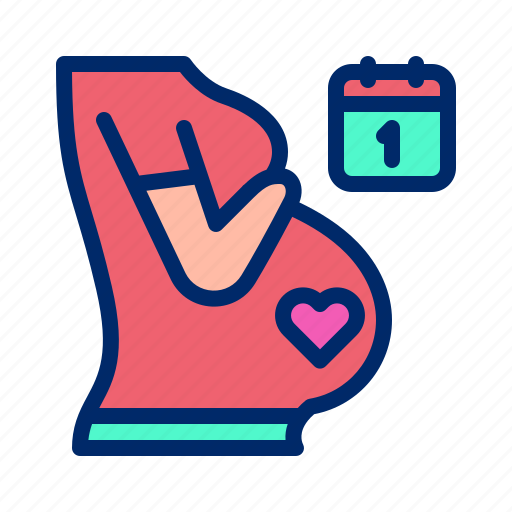 Pregnancy, pregnant, baby, woman, mother, love icon - Download on Iconfinder