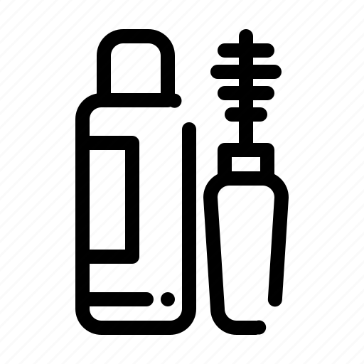 Bottle, eye, maskara, shade icon - Download on Iconfinder